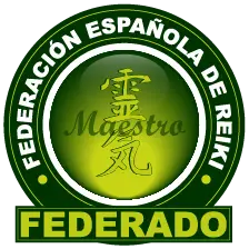 logo reiki federación española - Mestro titulado