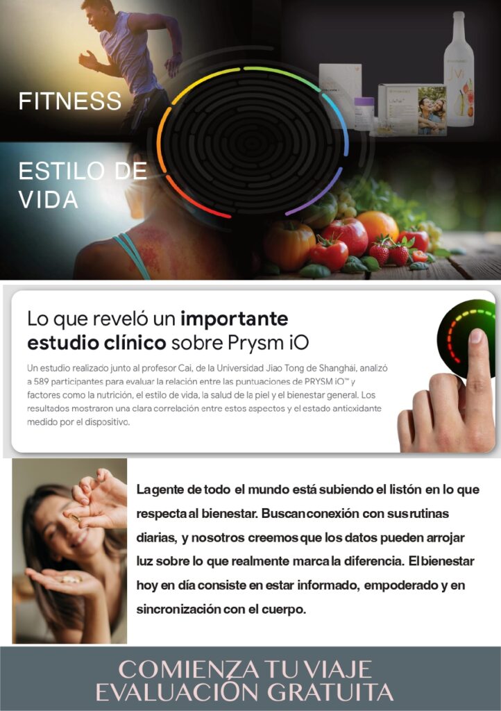 Folleto Prysm iO - Medición de antioxidantes en Salamanca (página 2)